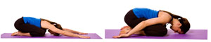child pose for sacral chakra balancing